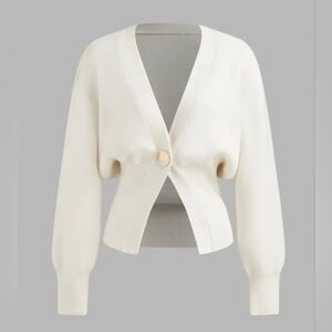 NEW Cider Knit Sweater with Metallic Button